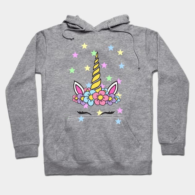 Cute Unicorn Hoodie by JK Mercha